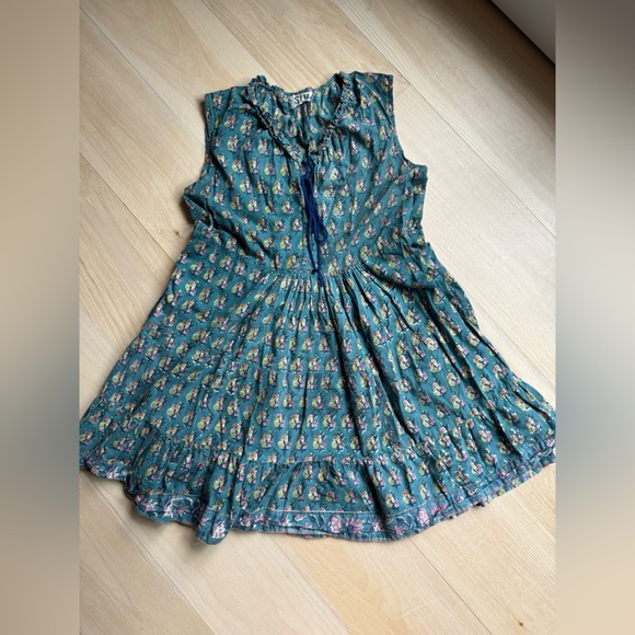 Sur La Vague Cap Sleeve Mini Dress - Picture 1 of 3